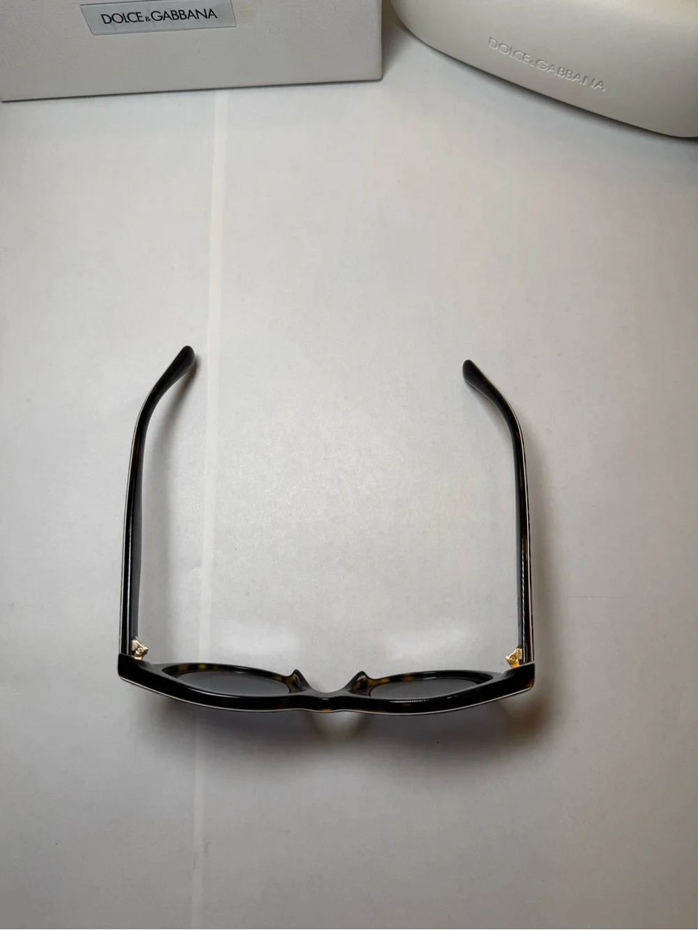 Dolce & Gabbana Multicolor Geometric Cat-Eye Sunglasses - Black Lenses